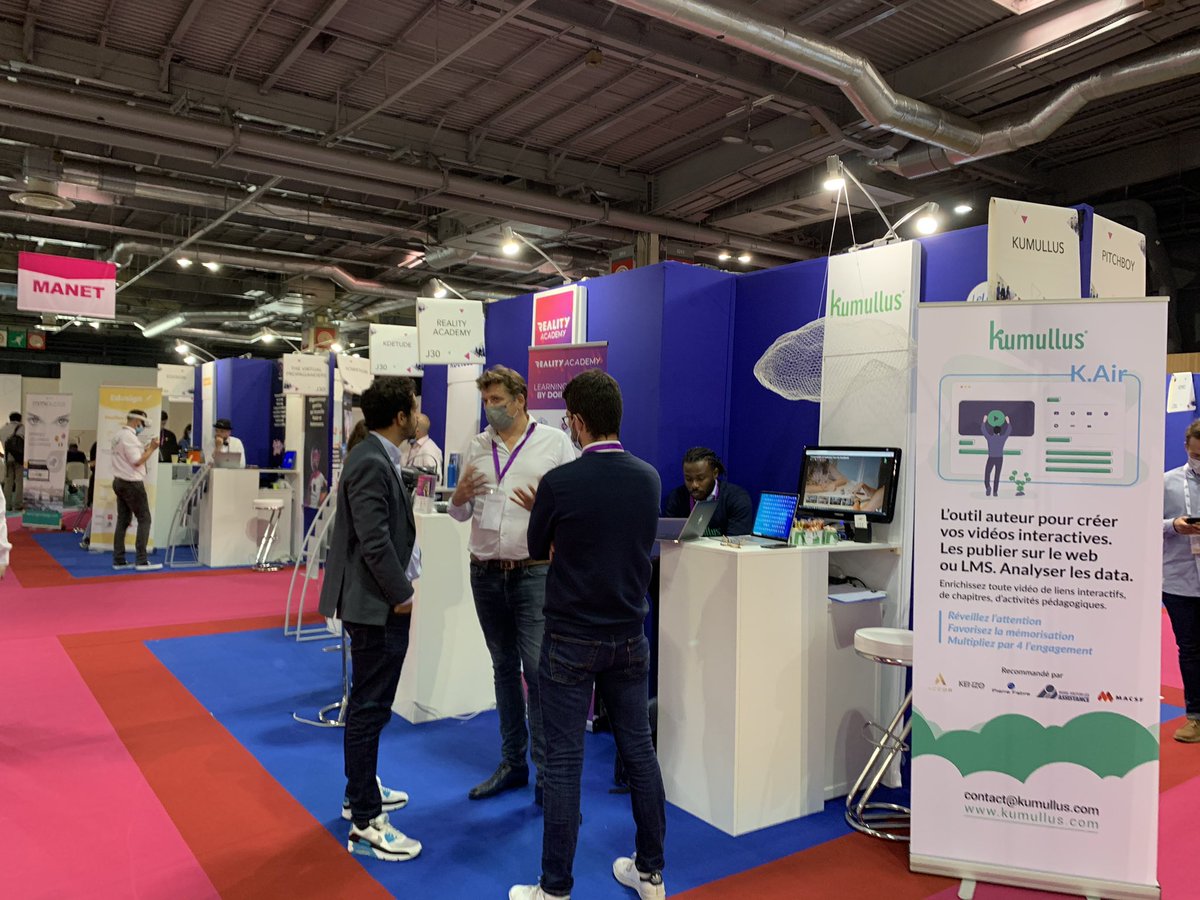 Le village <a href="/EdtechFrance/">EdTech France 🇫🇷🇪🇺</a> est prêt ! RDV au pavillon 3.2 🚀🚀🚀