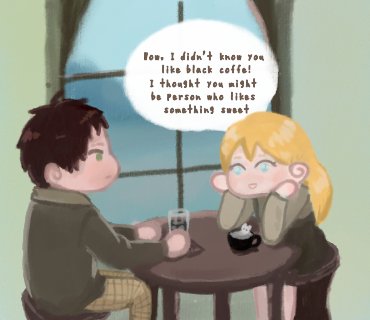 Ryh0002's tweet photo. One day in Paradise Caffe~

#erehisu https://t.co/lCzmZGDjLp