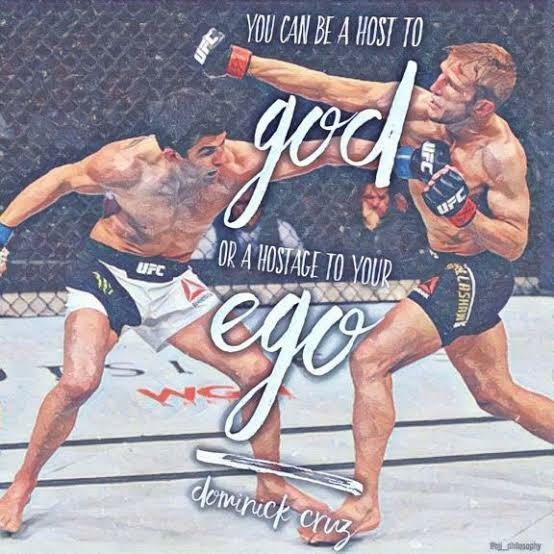 You can be a host to God or a hostage to your ego - Dominick Cruz ( 400 x 400 ) #Tokyo2020 #QOTD #GoodQuotes https://t.co/SPiZ9cQ0bj
