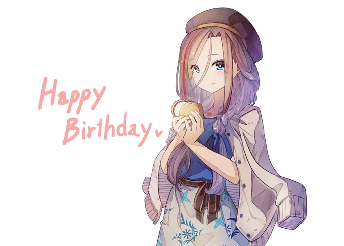 お誕生日おめでとうございます!
#なちゅ誕2021 
#なつめぇ画 