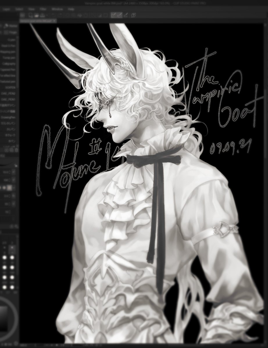 EnferDeHell's tweet photo. CS Motune No.14, The Vampiric Goat
Adoptable for this October~
#wip #closedspecies #Motune https://t.co/or2riQiVJ7