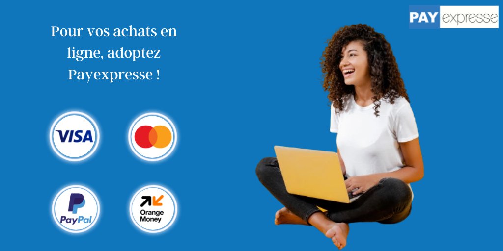 PExpresse's tweet photo. #payexpresse la solution pour vos services financiers !
#paiementenligne #mobilemoney https://t.co/MW8RJQp9QB