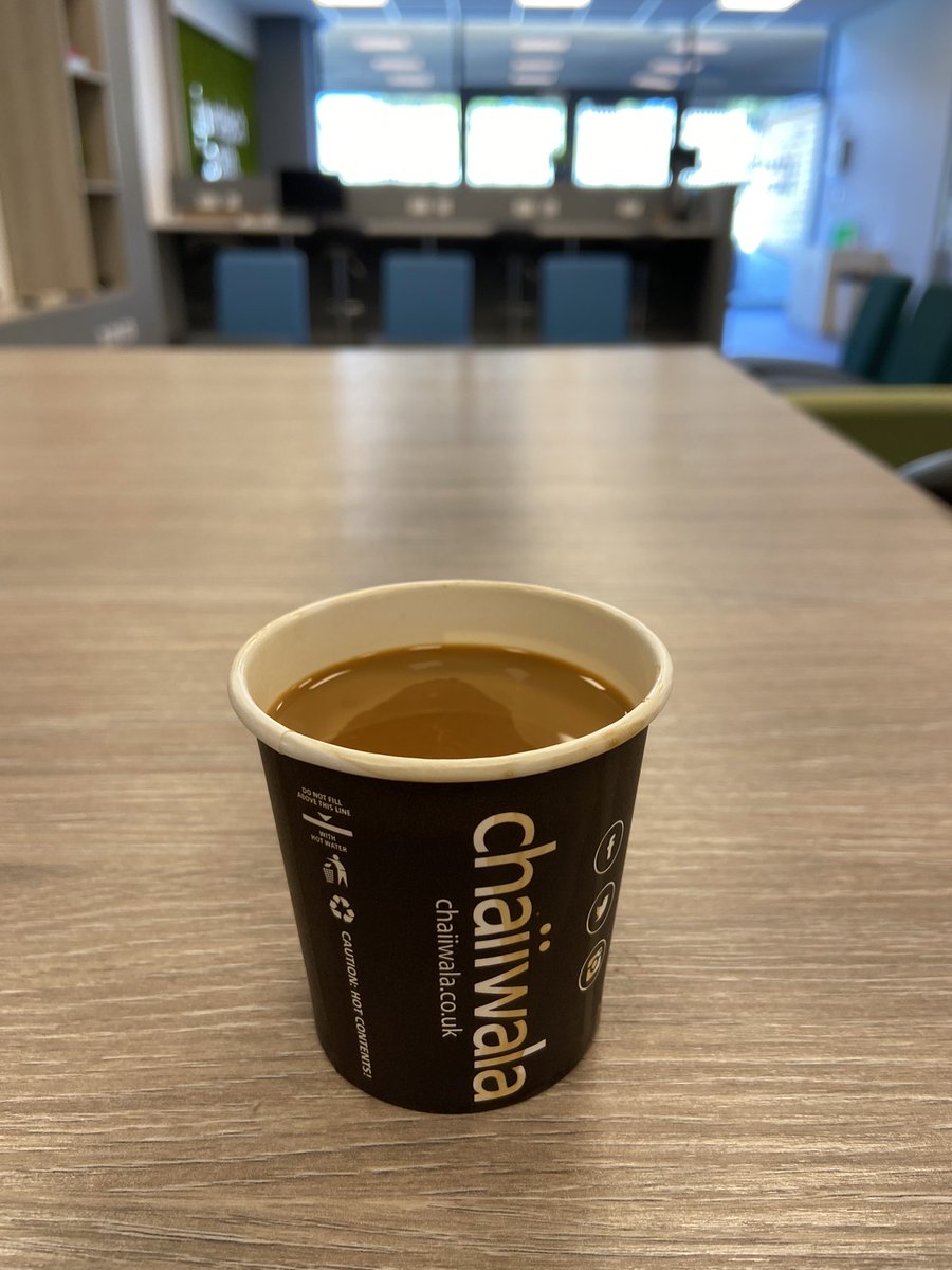 Now that’s a taster!

<a href="/chaiiwala/">chaiiwala®</a> #bristol opening soon next door to <a href="/InvatechH/">Invatech Health</a> offices and they brought me round their first #karakchai to taste!

Delicious😋👌