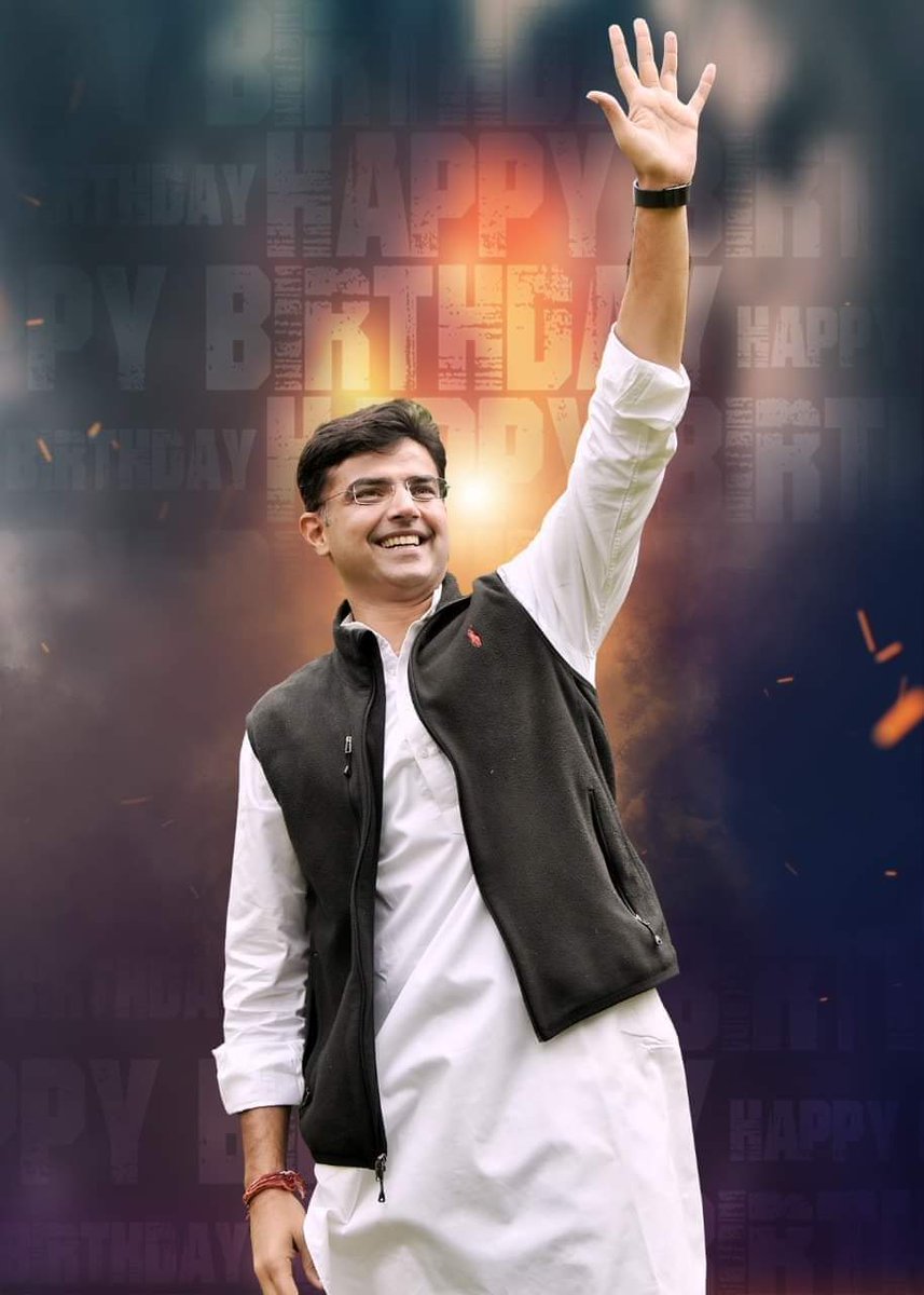 पूर्व केंद्रीय मंत्री,राजस्थान के पूर्व उपमुख्यमंत्री एवं राजस्थान कांग्रेस कमेटी के पूर्व अध्यक्ष श्री सचिन पायलट जी को जन्मदिन की आत्मिक बधाई एवं शुभकामनाएं।🎂💐
आप स्वस्थ रहें दीर्घायु हो ऐसी हमारी कामना है। आपके चेहरे पर सदैव ऐसी मुस्कान बनी रहे।
#SachinPilot
<a href="/SachinPilot/">Sachin Pilot</a>