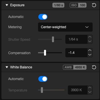 JFest's tweet photo. Camera Hub 1.1 is now available for your @elgato Facecam with some nice little improvements:

- In auto modes, shutter speed, ISO and white balance are now shown in real time. 
- Video preview can be mirrored.
- Firmware update to address some settings that did not save to flash. https://t.co/933qwQCwpY