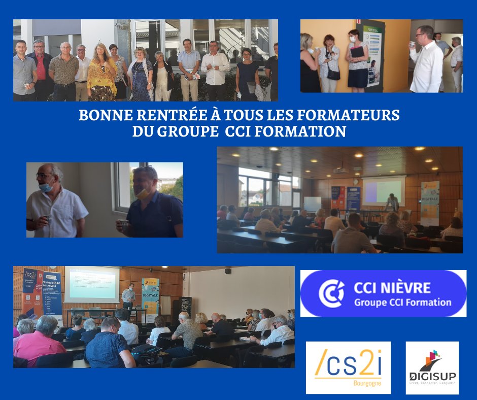 Une belle journée placée sous le signe d'échanges conviviaux, co-working, présentation des news ... Issus du monde professionnel,  nos formateurs partagent un même objectif : permettre à nos apprenants d'acquérir toutes #compétences pour construire un projet viable et cohérent