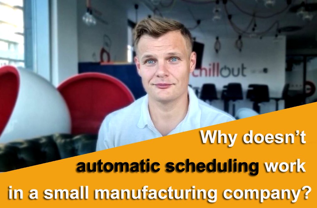 Why doesn’t automated scheduling work in a small manufacturing company? youtu.be/qyHk0h1nXtE via <a href="/YouTube/">YouTube</a>