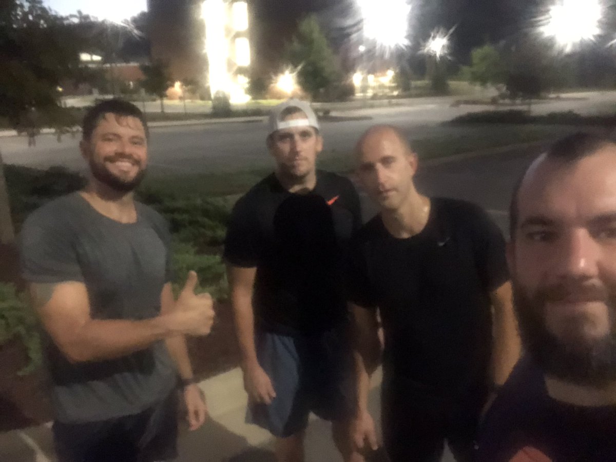 Robert Bryan @F3Decoy (@f3decoy) on Twitter photo PAX of 4 <a href="/F3BlackSheep/">F3 Black Sheep</a>
2 rounds of Dora.
1st - 100 merkins, 200 squats, & 300 LBC
2nd - 50 lunges (each leg was half a rep), 100 dips, and 150 in cadence flutter kicks. <a href="/f3jocoga/">@F3JOCOGA</a>, <a href="/F3Raleigh/">F3 Raleigh</a> PAX of 4 <a href="/F3BlackSheep/">F3 Black Sheep</a>
2 rounds of Dora.
1st - 100 merkins, 200 squats, & 300 LBC
2nd - 50 lunges (each leg was half a rep), 100 dips, and 150 in cadence flutter kicks. <a href="/f3jocoga/">@F3JOCOGA</a>, <a href="/F3Raleigh/">F3 Raleigh</a>