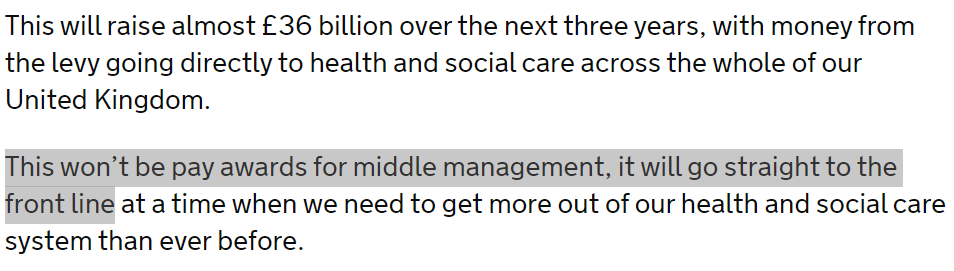 Nice. Good luck managing a waiting list programme without middle managers. 👍