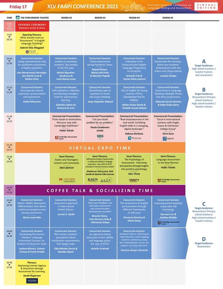 XLV FAAPI LAALTA Conference Program
#faapi
#faapi50years
#laalta
#faapiconference 
#faapi2021