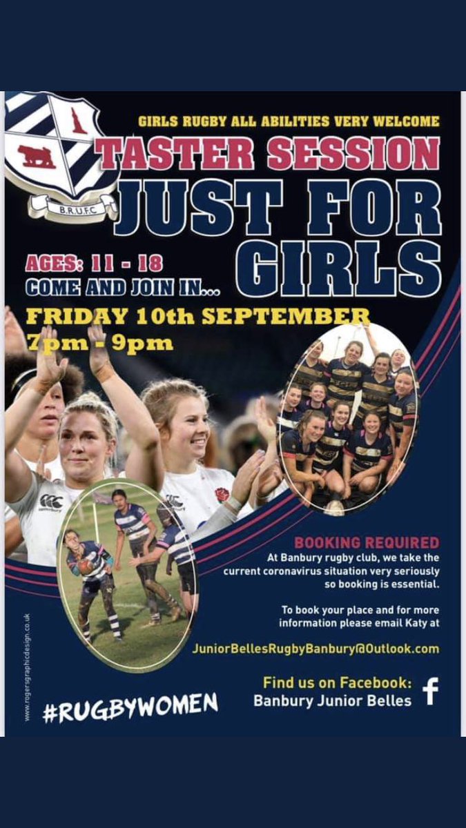 A great opportunity for girls in and around the Banbury area.