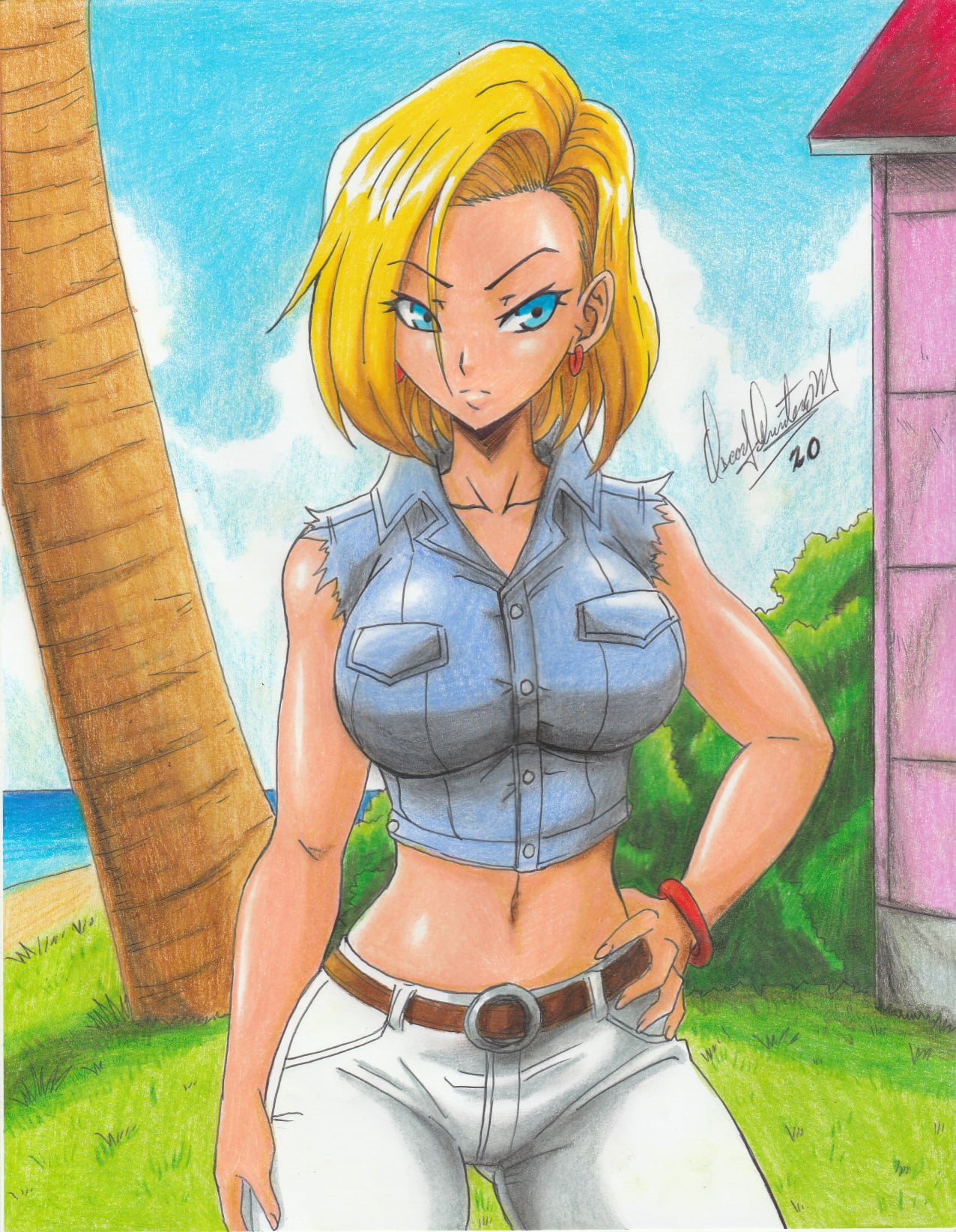 OC - Android 18 : r/dbz