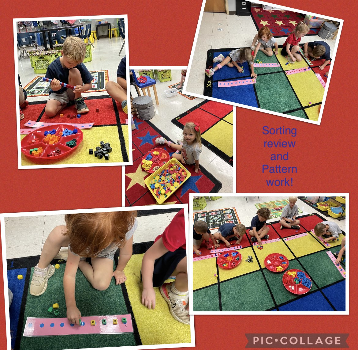cararussell18's tweet photo. Hands on math FUN in Jr. K- Sorting Review and Pattern Work! ⁦@RossvilleAcad⁩ ❤️ #rcalearns #thisisRtown https://t.co/H2AxrpeQ5Q