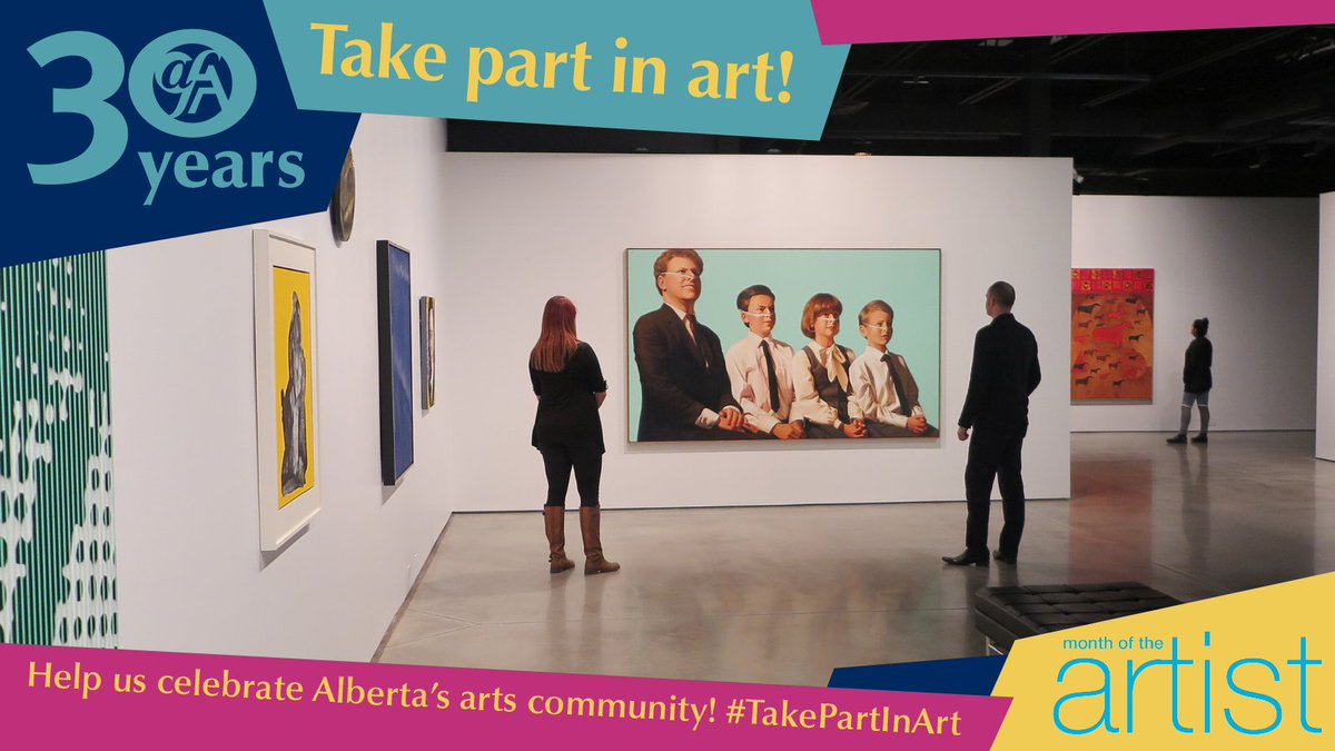 AFA1991's tweet photo. Join the AFA in recognizing its 30th Anniversary and the annual #MonthoftheArtist by celebrating our local artists and arts organizations. Share your experiences through social media by tagging @AFA1991 and using the hashtag #TakePartInArt. https://t.co/TfdGtGrqUh