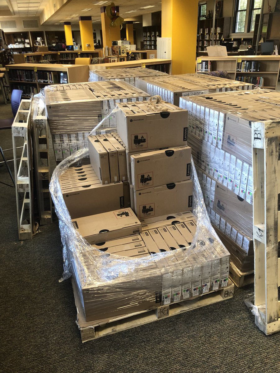 atrowell's tweet image. After 80+ English class visits, device distribution has been a success! @wcpsstech @WCPSS