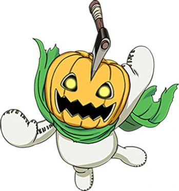 HalloweenOTD's tweet photo. Halloween themed character of the day is Pumpkinmon from Digimon https://t.co/nenujmCk1L