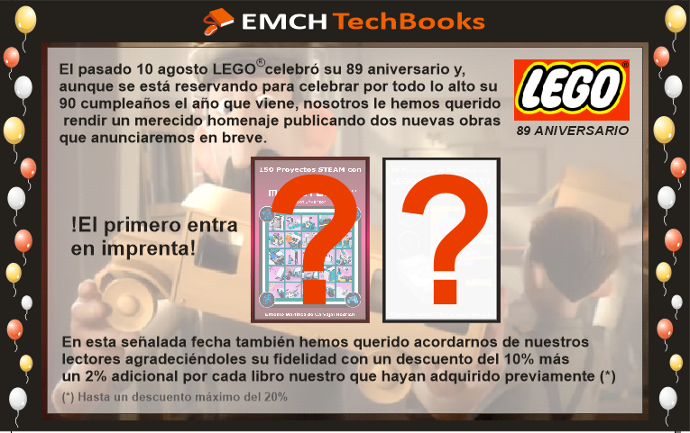 emartinezch57's tweet image. #EMCHTechBooks #LEGONewBooks