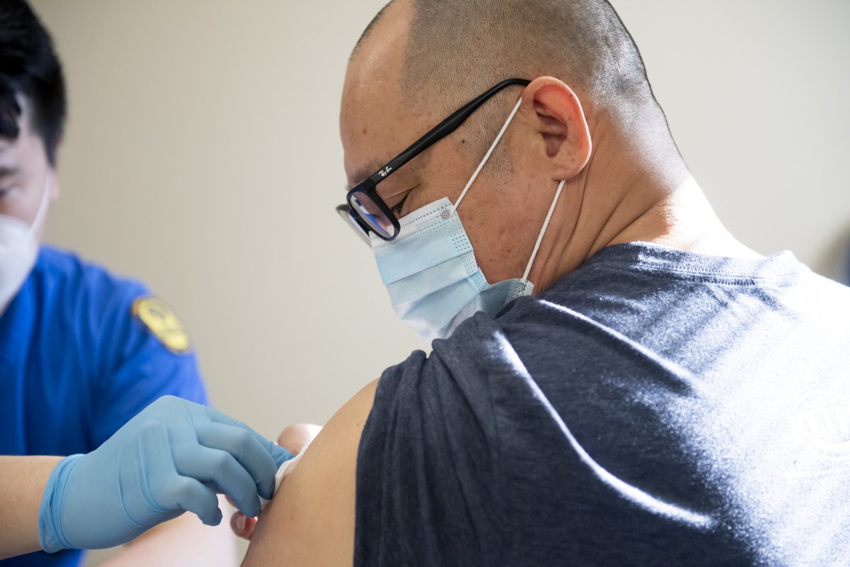 Spots are available to receive a COVID-19 vaccine from 9 a.m.-2 p.m. Wednesday, September 8, at the southwest corner of University Dr. and Main Street (next to the future home of the UCO School of Design). Schedule your appointment: bit.ly/3jf1aWG #MovetheNeedle