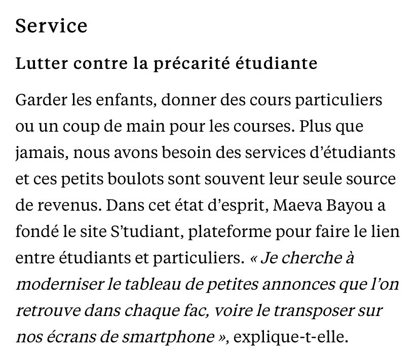 StudiantOffici1's tweet photo. Merci à @paul-josephbouladoux du magazine @journal.lacroix pour sa confiance et pour son aide aux étudiants de France ! 👩🏻‍🎓👨🏿‍🎓#merci #journallacroix #2021 #journal #journaling #aide #article #etudiant #famille https://t.co/BaTozsSaLG
