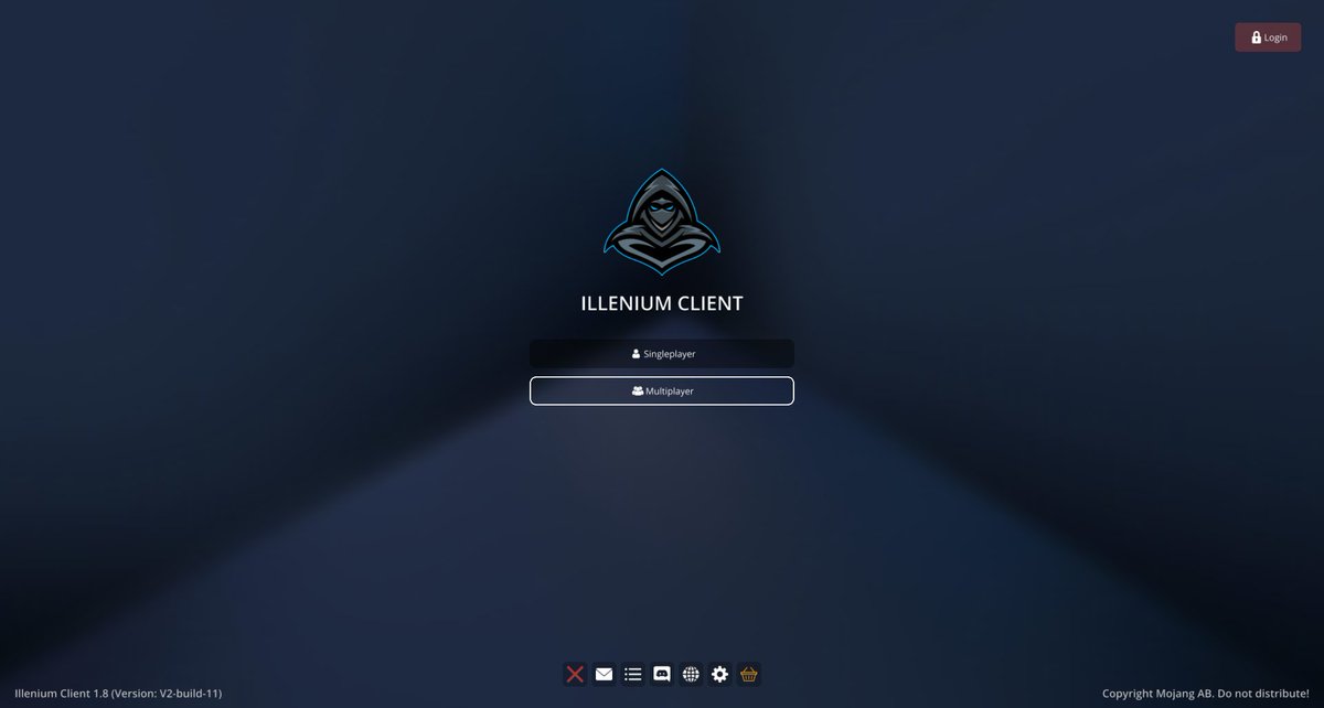 IlleniumClient's tweet image. We wish you all a great evening. We hope you had a nice Tuesday. 🤠

Do you have any other suggestions for the main menu? Let us know in the comments 💙

#IlleniumV2