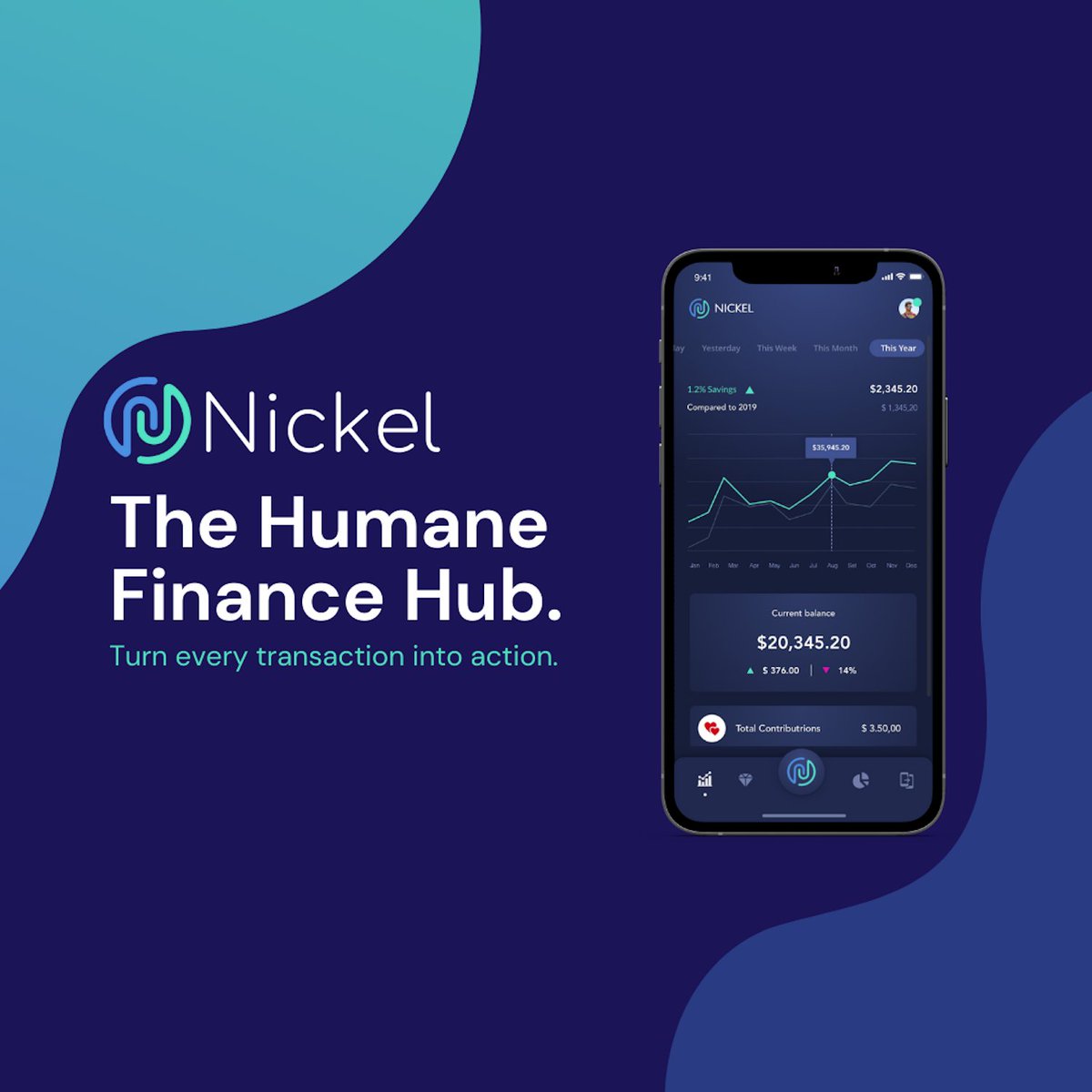 VantageWV's tweet photo. This Friday at 1 pm EST, @NickelFinance will be demonstrating their purpose-driven payment platform at the Vantage space. Join us as Nickel unveils their vision of an inclusive, equitable, and sustainable financial system by registering at the link below: https://t.co/Ltl0NAgWi5 https://t.co/UXOyrl2UNa
