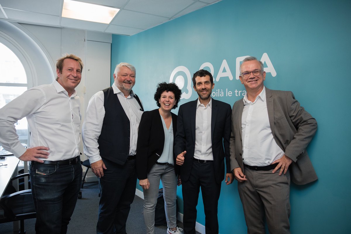 Acquisition de Qapa par The Adecco Group France pour renforcer notre #leadership sur le marché #français 🇫🇷 ! Une équipe au top,  des valeurs partagées !!    Les produits digitaux et la plateforme technologique de <a href="/Qapa/">Jiří Kvapil</a> nous ont conquis !