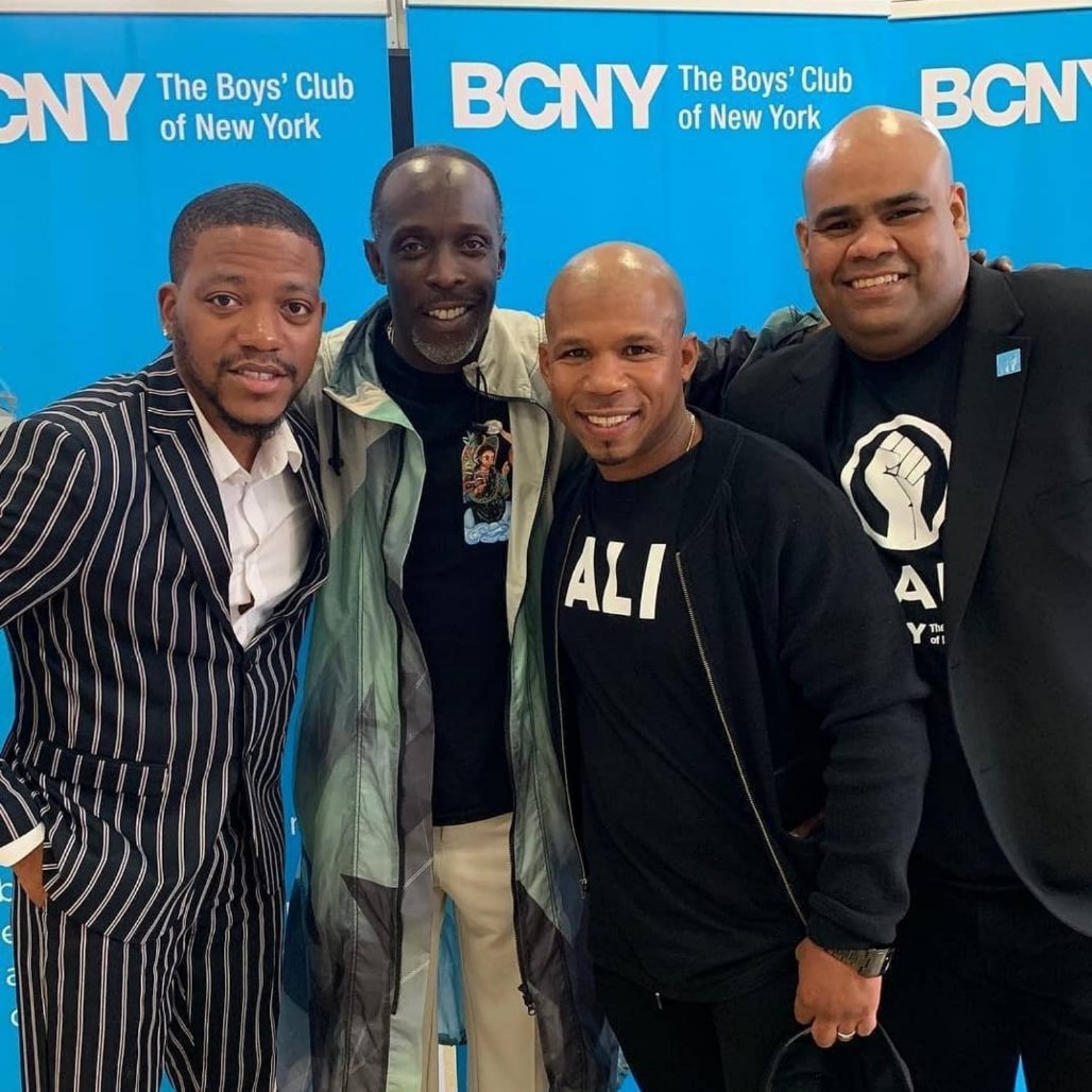 BoysClubNY's tweet photo. BCNY remembers the impact, the hope, the change, the legacy and the man. Thank you for bringing your power, light and brilliance to our boys and young men of color. RIP Michael K. Williams. #BCNYIAMConference #ripmichaelkwilliams #RestInPower #boysofcolor #bcnystrong https://t.co/krhBrOYykD