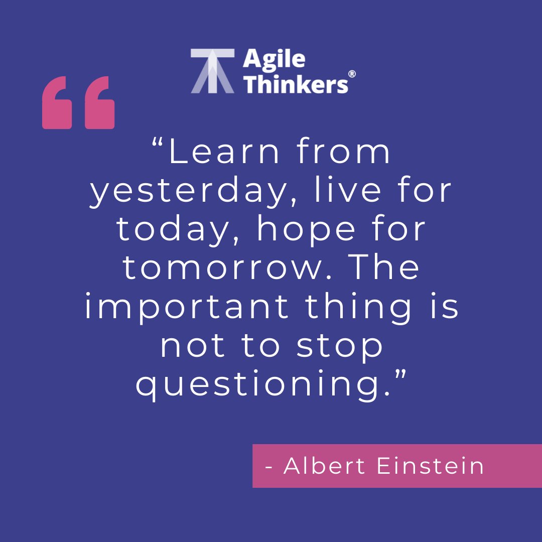 agile_thinkers's tweet image. Albert Einstein will always be one of the greatest minds! Do you agree?

#theagilethinkers #theagilethinkersacademy