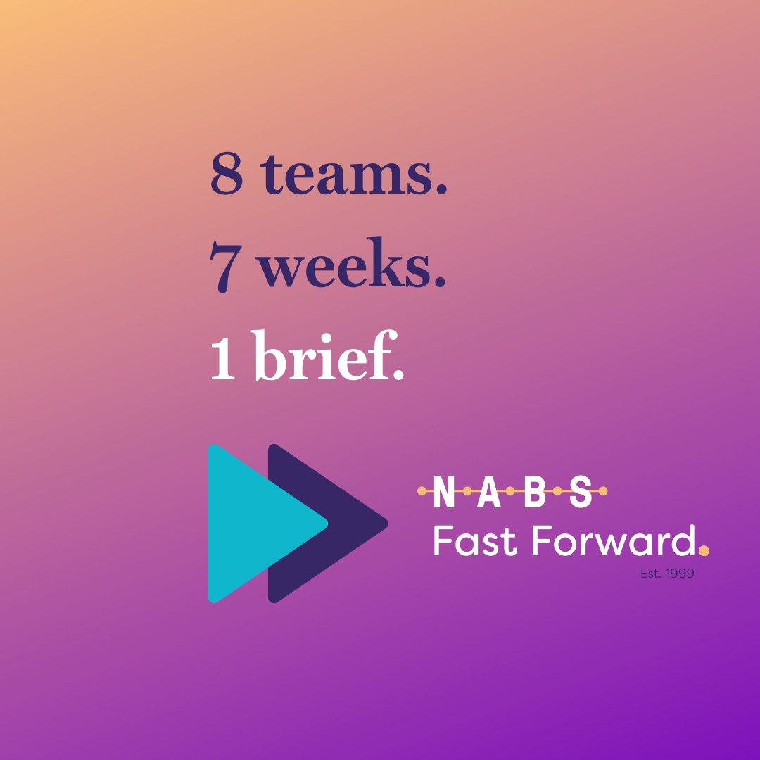 NABS_UK's tweet photo. Tonight marks the start of #NABSFastForward so it's only right that the first session is all about *the brief*. It's where all good things in advertising begin!

Stay tuned as we reveal the charity client that the competing teams will be pitching for 👀

https://t.co/ImeB3LDv8e https://t.co/h99PtF7OF5