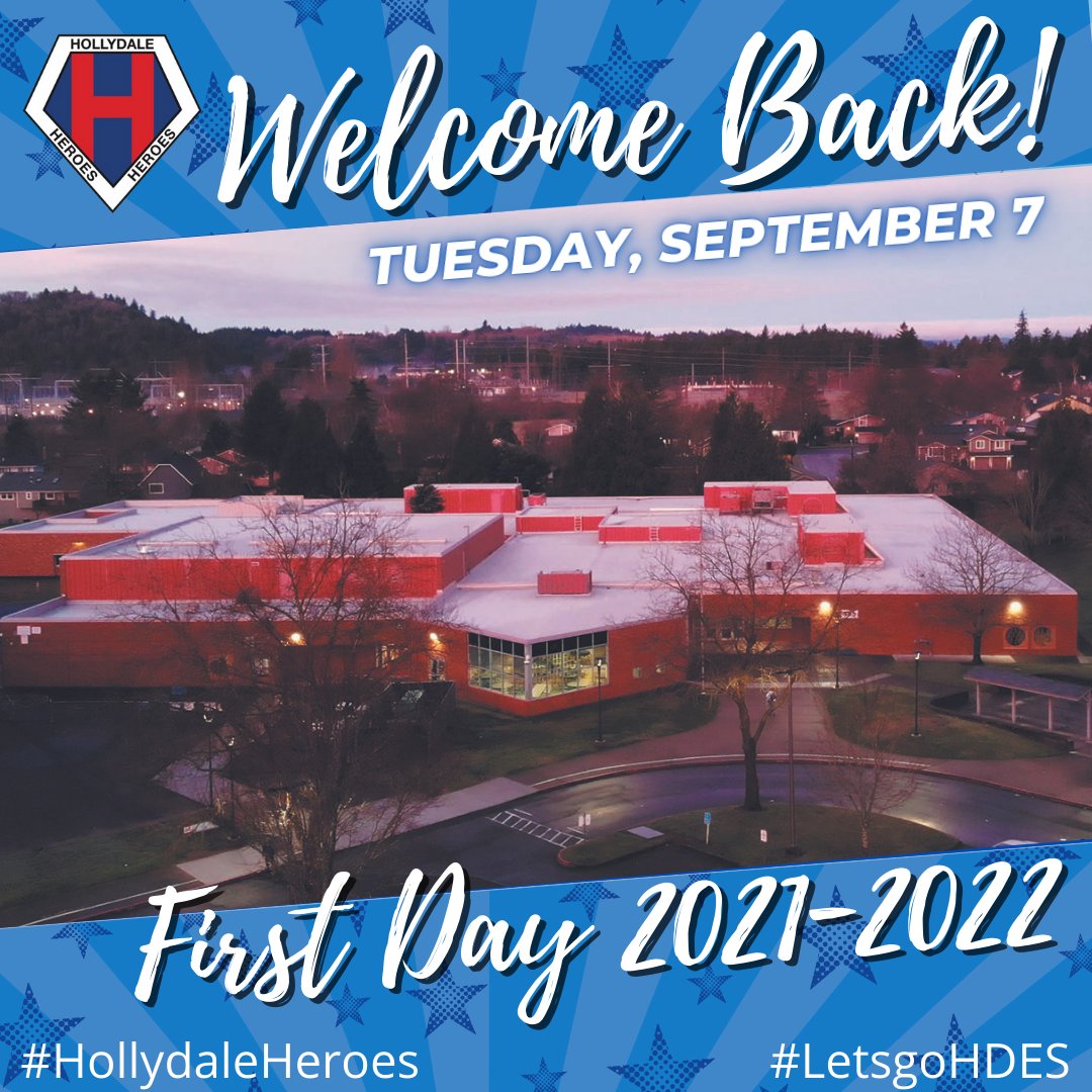 Good morning Hollydale Heroes!

We are excited to see you at 8:35am.
#hollydaleheroes, #LetsgoHDES <a href="/greshamschools/">Gresham-Barlow SD</a>