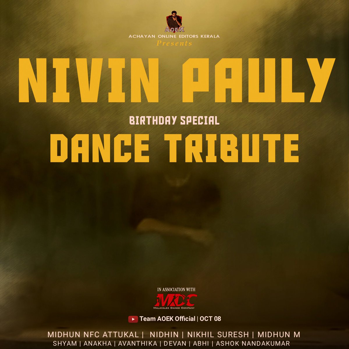 NivinFansTrends's tweet photo. All the very best team @aoek_official &amp; MDC Crew's

@NivinOfficial #NivinPauly @squad_nivin https://t.co/kc7SB3fsJU