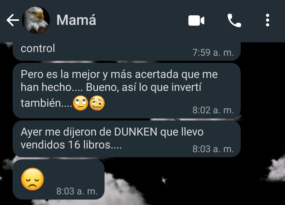 bbillybc's tweet image. ✨ Voy a hacer uso de esta red social por primera vez para pedir algo. 
Mi mamá con 67 años escribió un libro hermoso, con mucha información y muchísimo sacrificio.
Hoy me mandó este mensaje y se me rompió el corazón. Me ayudan a que su libro llegue a más gente? 
Es su sueño ♥️