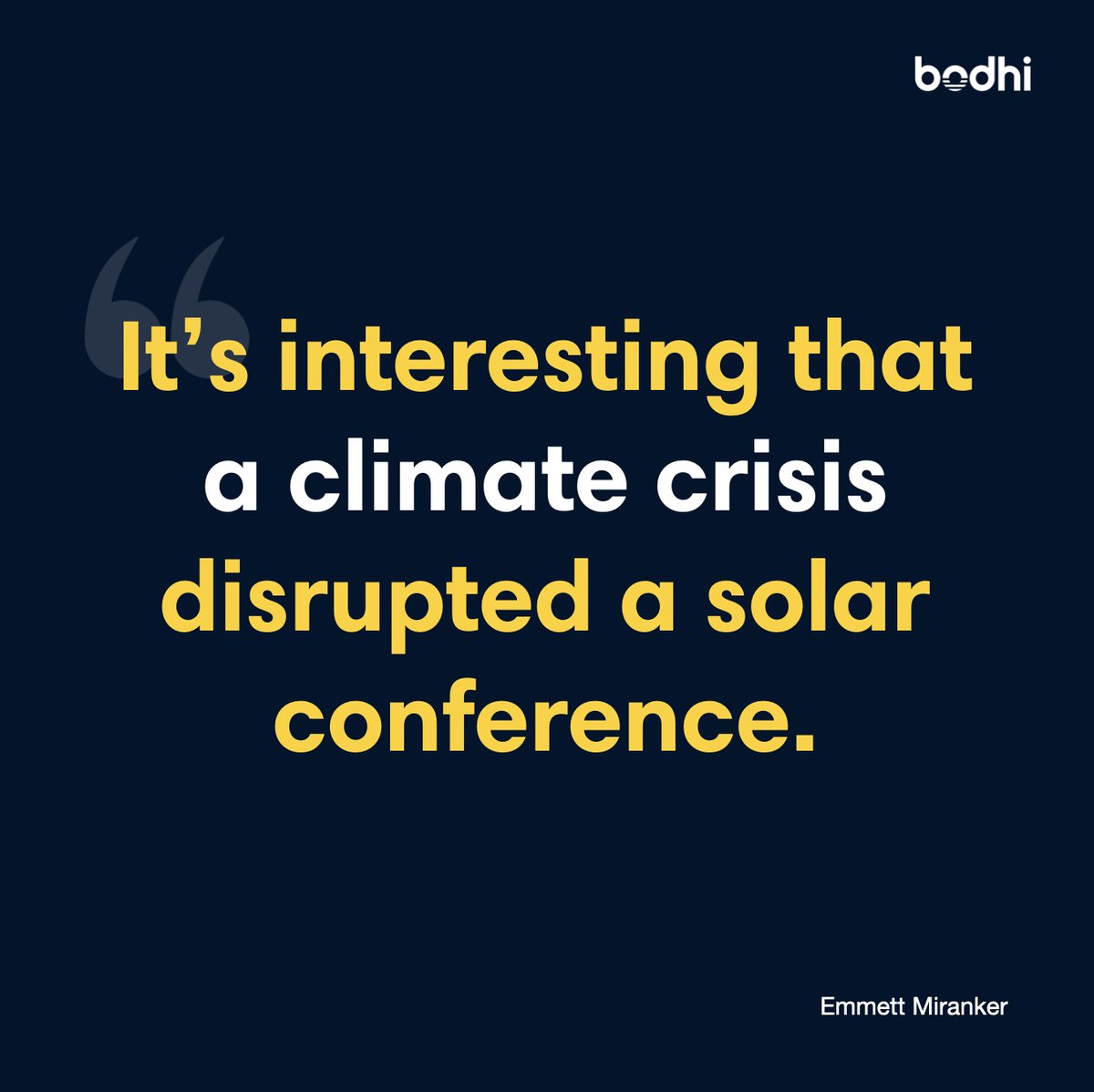 bodhisolarcx's tweet photo. What more can one say?  Quote by Emmett Miranker.

#solar #climatecrisis #solarcx https://t.co/xg5e9PXp3H