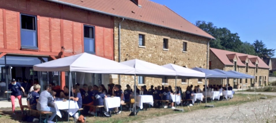 Accueil des collaborateurs-trices <a href="/KPMG_France/">KPMG France</a> à la maisoncocagne.com avec ateliers jardins nourriciers (saluterre). Une belle journée pour la #transition