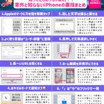 iPhoneユーザーさん必見!覚えておくと便利そうな、iPhoneの便利機能たち!
