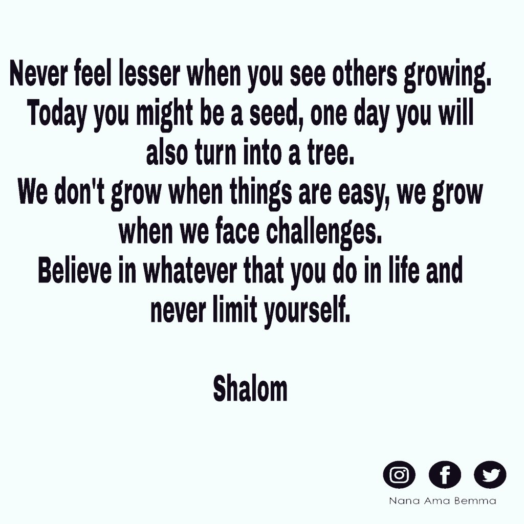 BemmaAma's tweet photo. God in our afternoon🙏🏽🙏🏽

We don't grow when things are easy,
We grow when we face challenges.
#tuesdaymotivation #NeverLimitYourself  #seedtotree #GodInAllThings❤ #believeinwhatyoudo🌻 https://t.co/IxIen0ACxI