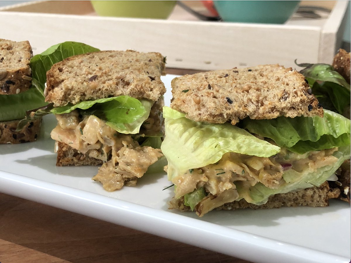 PlanetariansNet's tweet image. “My wife cooks me tuna sandwich for 30 years, and what I tried from PLANETARIANS meat is very close” - said Scott Barnum after samling PLANETARIANS tuna sandwich. #planetarians #plantbased #highprotein #vegan #altmeat #alternativemeat #healthy #zerowaste #sustainable