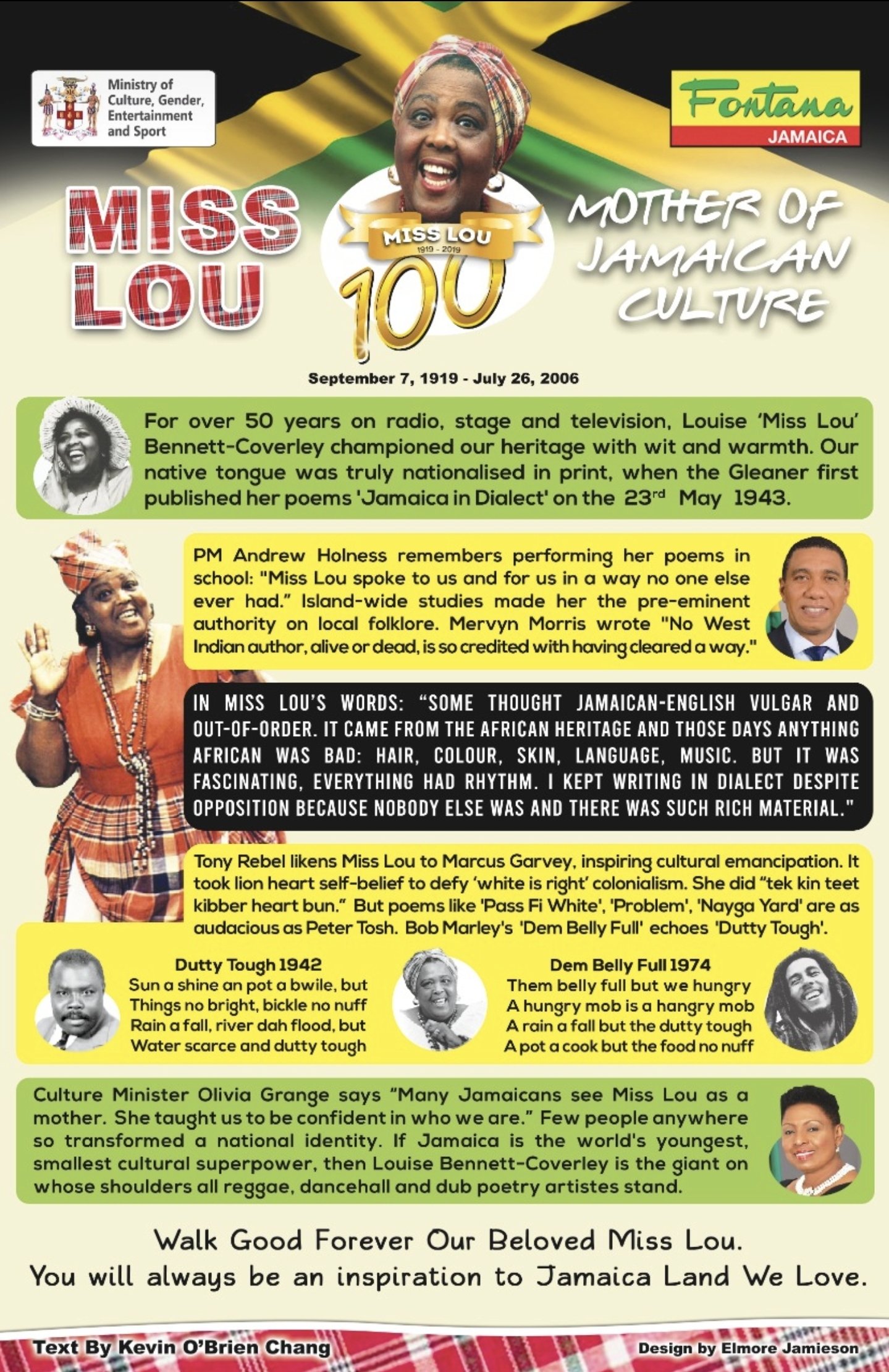 Miss Lou: Louise Bennett and Jamaican Culture: Morris, Mervyn