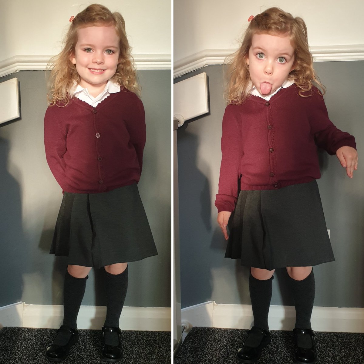 1st day at school today. Looking far too grown up. ❤️
#babyburrows #instavsreality #goodluckteachers