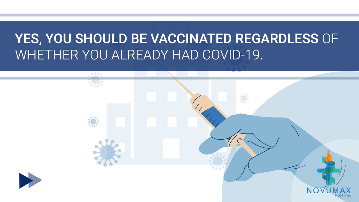 novumax's tweet photo. #GetVaccinated to boost your immune system, despite the fact that you already had COVID-19. 
That's how you save yourself and your loved ones!

#NovumaxCares #QualityHealthcareForAll #vaccination #postcovid #VaccinesSavesLives #health #COVID19 https://t.co/gSh0K4i8J3