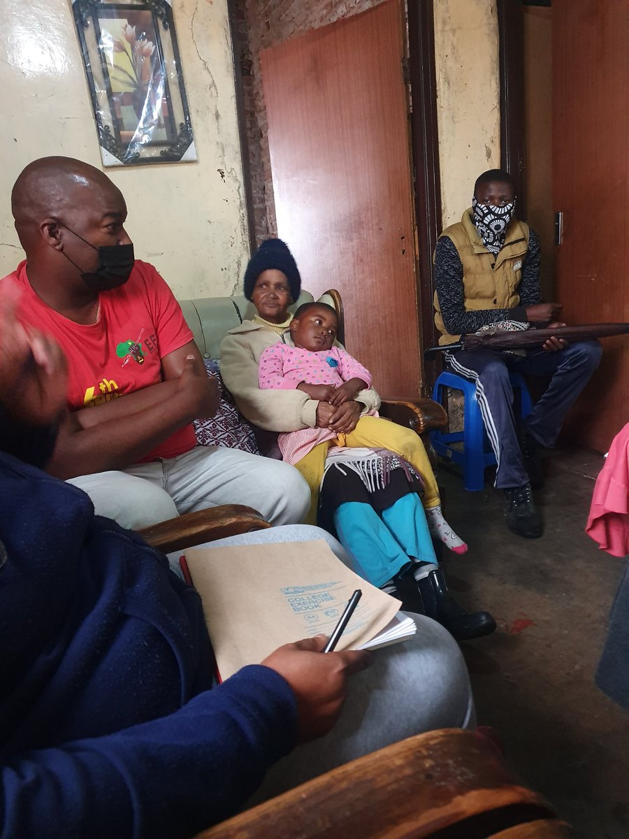 There is no rain in the revolution, there is revolution in the rain. It is disgusting that after 27 years into the democratic despansation our people still live in such dire conditions. We are fully embarked on a door to door campaign. @EFFSouthAfrica #AbekhoReady lets attack