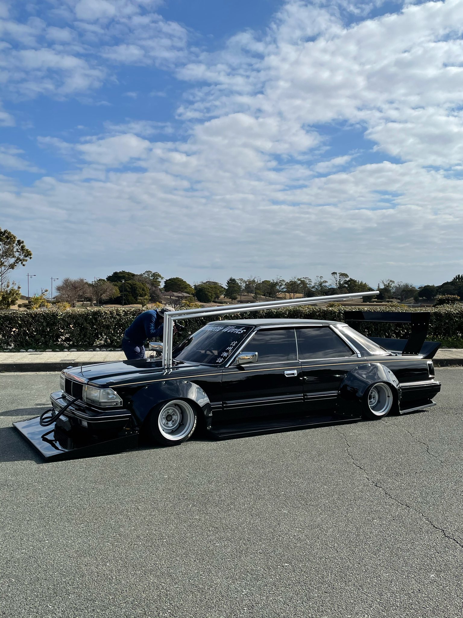 gx71 オーバーフェンダー