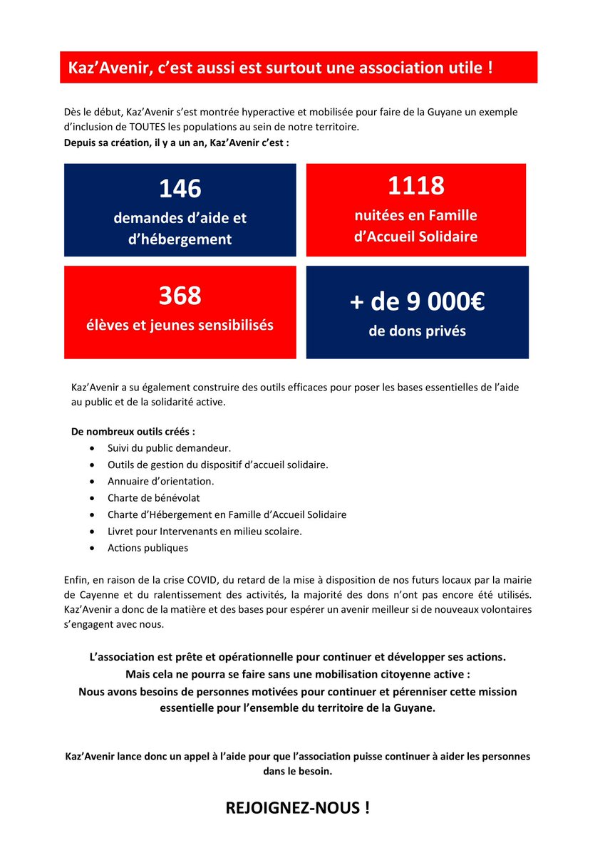 📢 COMMUNIQUÉ DE PRESSE 📢
Notre président, <a href="/StevenKuzan/">Steven Kuzan ®️</a>, annonce sa démission prochaine. 🔴

Mais cela ne marque pas l’arrêt de l’association ! 

➡️ Inscrivez-vous à notre réunion publique du Mercredi 15 septembre à 18h : forms.gle/Wun3nChodCf1fE… 
Merci pour elles et pour eux 💚