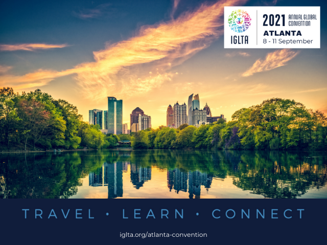 The IGLTA 37th Global Convention has come to #Atlanta from 8-11 September. Be sure to follow the hashtag #IGLTA2021 to join the conversation.