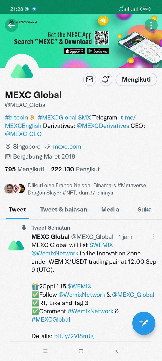Arijuke83's tweet image. very expected project, I am proud of this project, I support this project, I hope this project can run well.. 

@Hendri65753279
@AfandiMuraf
@3L4Ng3JR

#MexcGlobal #WemixNetwork $WEMIX