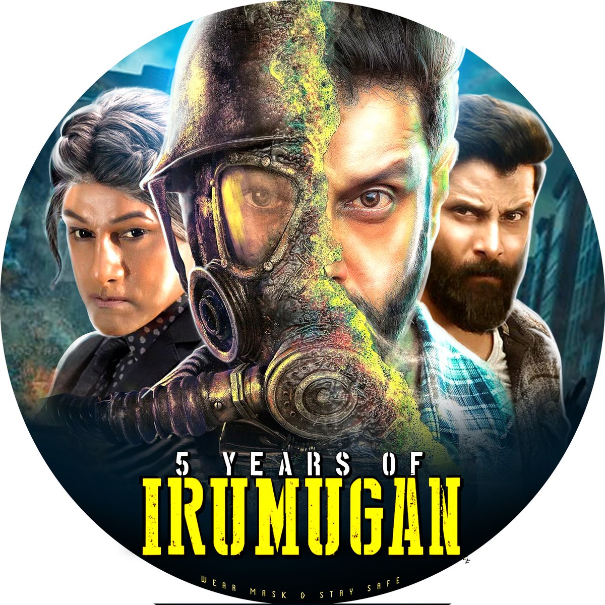 Saran_ajil's tweet photo. Here is the Common DP for celebrating #ChiyaanVikram in #IruMugan 5th year anniversary.

 Designed by @VijaiCVF 🔥

#5YearsOfMegaBBIruMugan https://t.co/N0Z8FVucAp