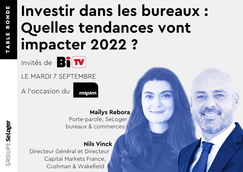 SeLoger's tweet photo. 🏢Pour tout savoir sur le marché des #bureaux ➡ https://t.co/V59LlPAhSz avec @Mailys_rebora, et Nils Vinck.
Merci @ibeauge et @businessimmo
@CushwakeFrance
#MIPIM2021 #teletravail #immobilier #RPimmo https://t.co/Rz1yHINUFi
