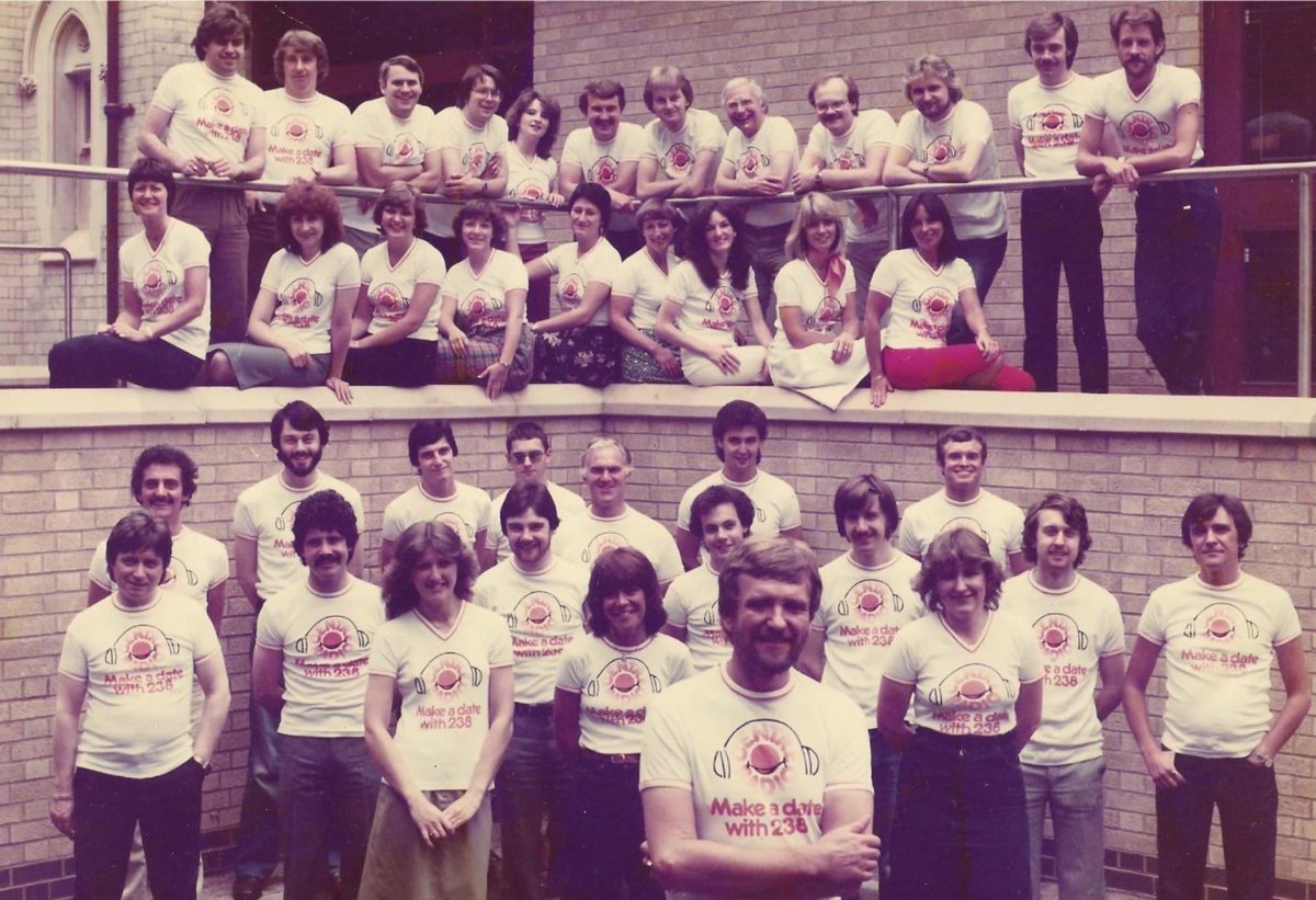 Jevington's tweet photo. @DavidLloydRADIO .The ‘detritus’ returns! On the 40th anniversary of launch the original Centre Radio team (what’s left of it) is catching up via Zoom tonight at 7 with Timmy Mallett at the helm. What’s good for ABBA….😂 https://t.co/bh2uBnohmE