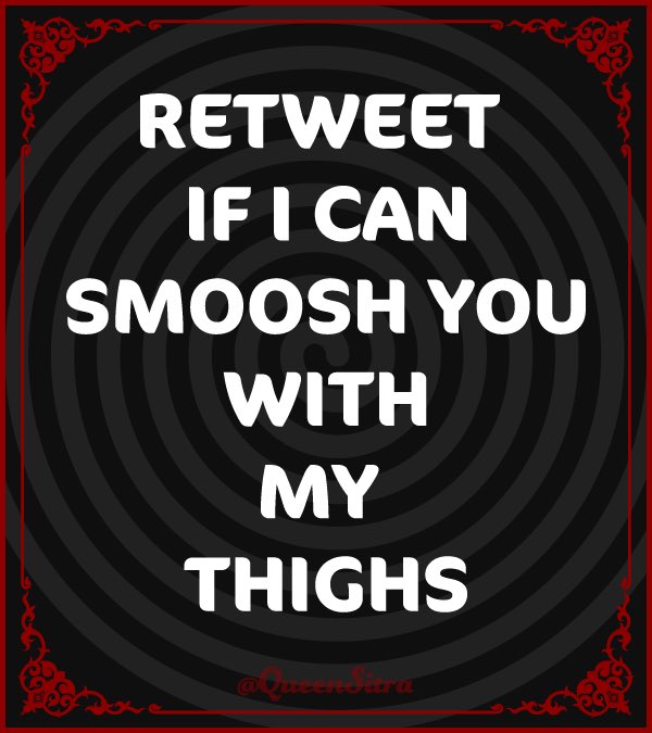 LewdMeru's tweet image. “ Hehe~ Who wants to be crushed by my massive thighs~? ♡ “