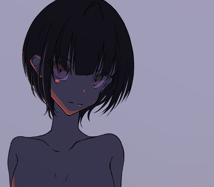 誤って未保存を消したんで色塗りして遊んでました。 